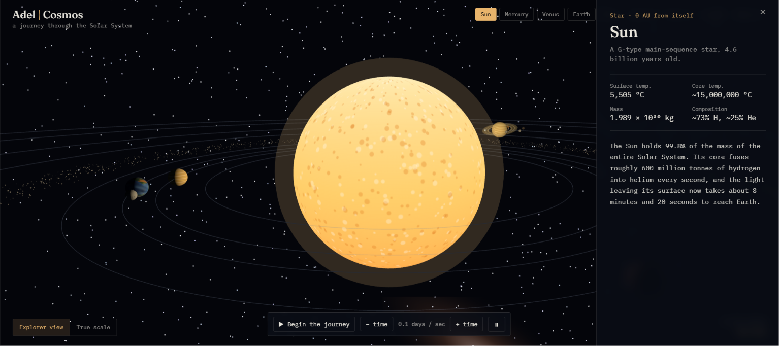 Adel Cosmos Solar System
