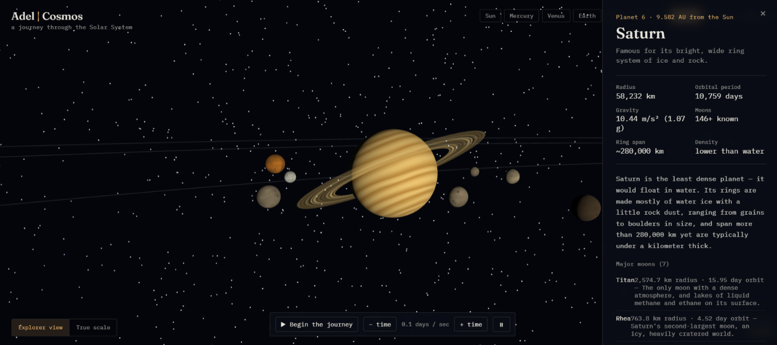 Exploring planetary orbits